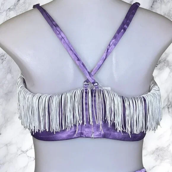 Michael Costello xREVOLVE Jasmine Top and Skort - Purple - Picture 9 of 12